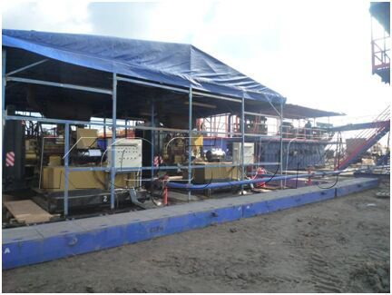 2007年出廠的科迅低溫固控設備依然被正常使用(2)